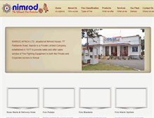 Tablet Screenshot of nimrodafrica.com